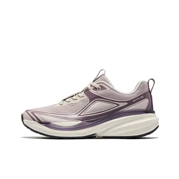 Erke Aspect Low Top Running Shoes Women's Gray Dusty Purple