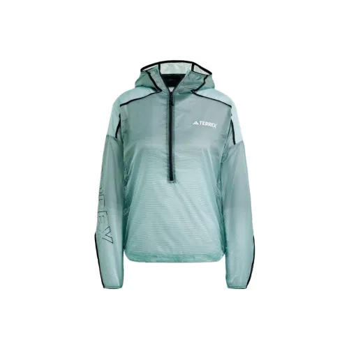 Adidas Trench Coats Women's Green