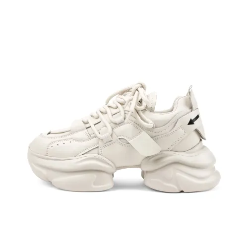 BOERDIQI Height Increasing Lightweight Chunky Sneakers Women's