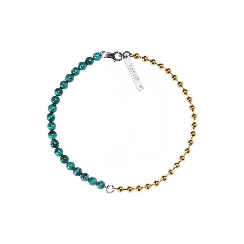 LUXTA Malachite Necklaces Men's-5
