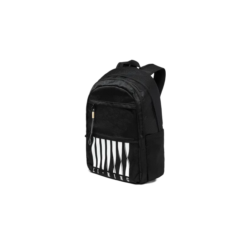 LiNing Chinese Culture Series Polyester Backpack Regular Unisex Black-1