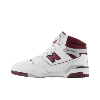 New Balance 650 White Burgundy Raincloud