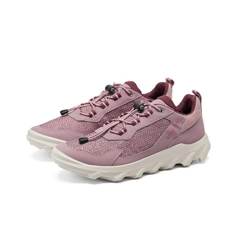 Ecco Breathable Low Top Casual Shoes Women's Rouge Red-1