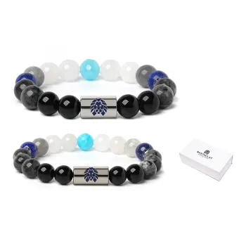 Rastaclat Chalcedony Little Lion National Style Bracelet Chain Unisex