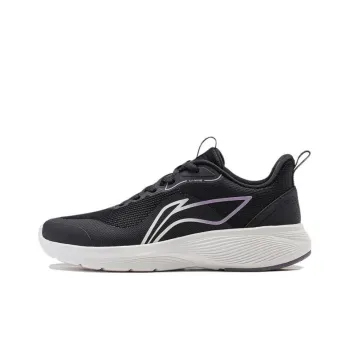 LINING Take A Dip Running Shoes Women's Low Top Black White