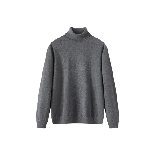 H-YXIANG Cashmere Sweater Men