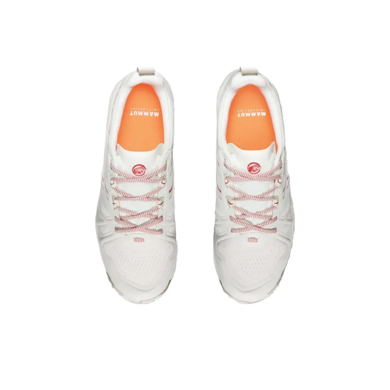 MAMMUT Saentis Cushioned Slip-Resistant Abrasion-Resistant Low-Top Outdoor Shoes Men's White Red-2