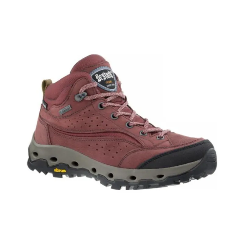 Bestard Paris Lady Cushioning Wear-Resistant Low-Top Outdoor Shoes Unisex Red-2
