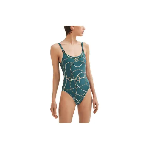 HERMES One-Piece Swimsuits Women's Blue