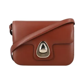 A.P.C Logo Engraved Astra Small Shoulder Bag