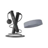 Starry Black[Dual-Purpose+Gray Sports Hair Band]