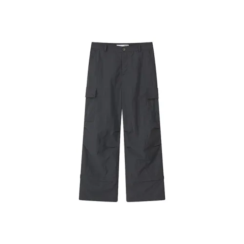 YOSHIYOYI Cargo Pants Men Dark Gray