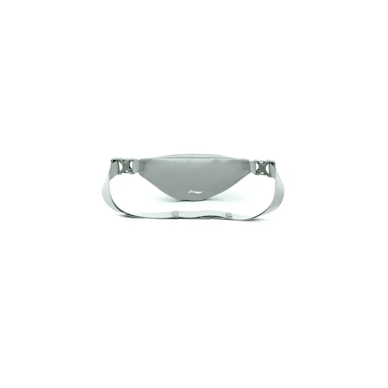 LiNing Fitness Series Polyester Fanny Pack Sling Bags Regular Unisex Gray Green-3