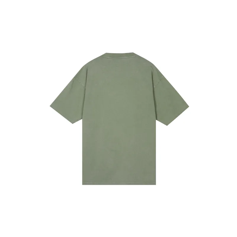 Converse T Shirts Unisex Gray Green-1