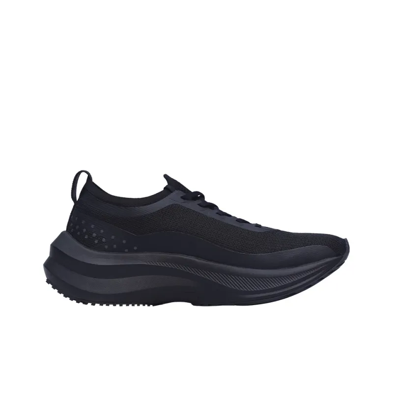 MINEPAIR Duntai Technology Breathable Support Rebound Low Top Casual Shoes Unisex All Black-1