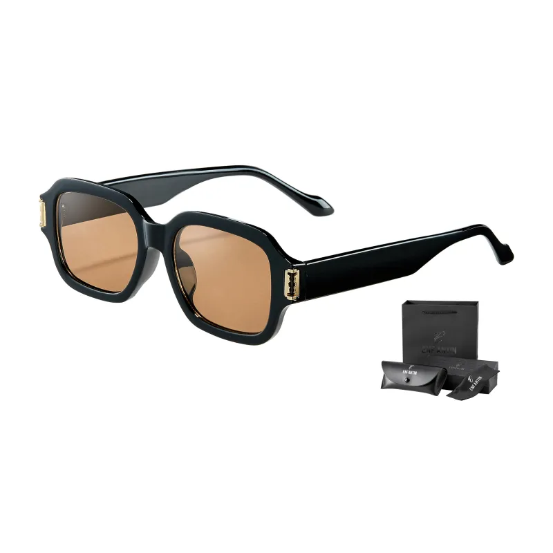 ENFANTIN Rectangular Sunglasses Men's-0