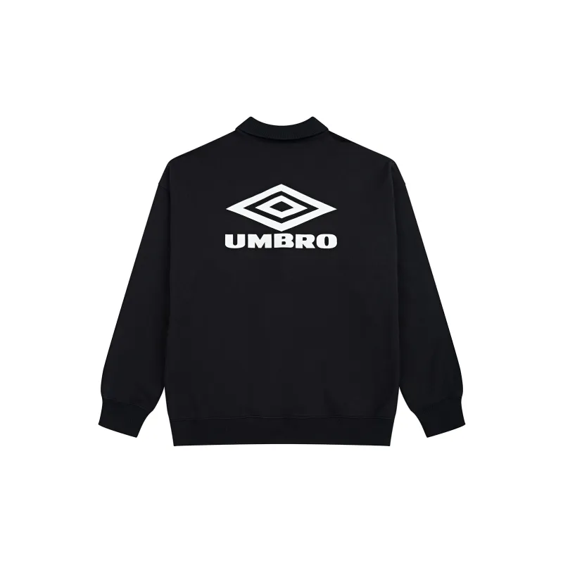 Umbro Sweatshirts Unisex Gaze Black-1