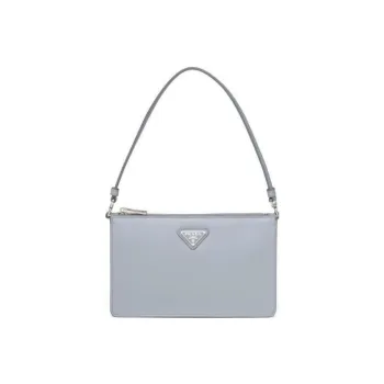 PRADA Nylon Handbag Mini Women's Blue