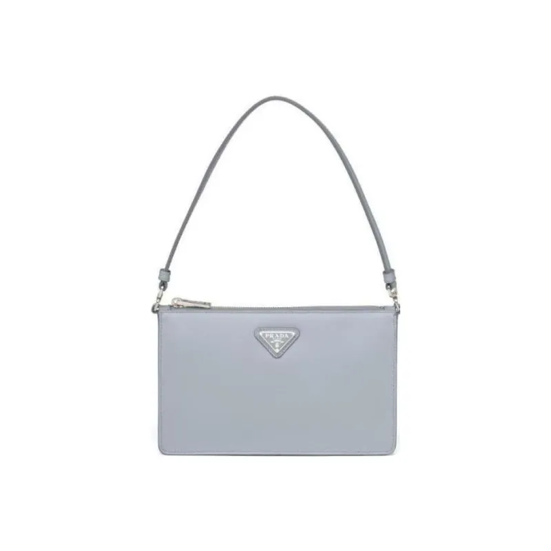 PRADA Nylon Handbag Mini Women's Blue-0