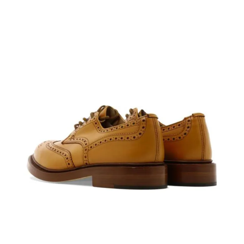 Tricker's Bourton Antique 40mm Perforated Brogues-3