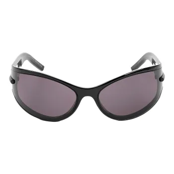 Givenchy Acetate Irregular Shape Sunglasses Unisex Black