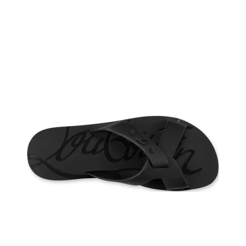 Christian Louboutin Loubi Cross Slip On Sandals-3