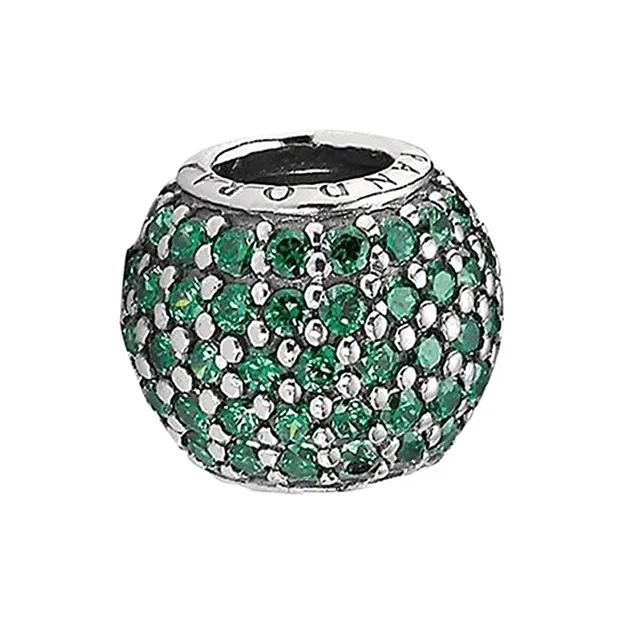 Pandora 925 Sterling Silver Jewelry Accessories Unisex Green-2