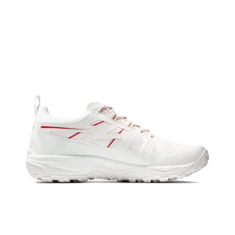 MAMMUT Saentis Cushioned Slip-Resistant Abrasion-Resistant Low-Top Outdoor Shoes Men's White Red-1