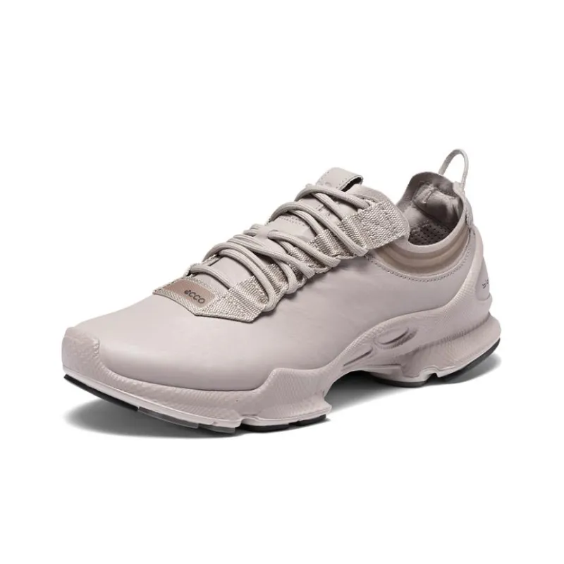 Ecco Biom C Cushioned Slip Resistant Abrasion Resistant Low Top Casual Shoes Women's Gray Pink-1
