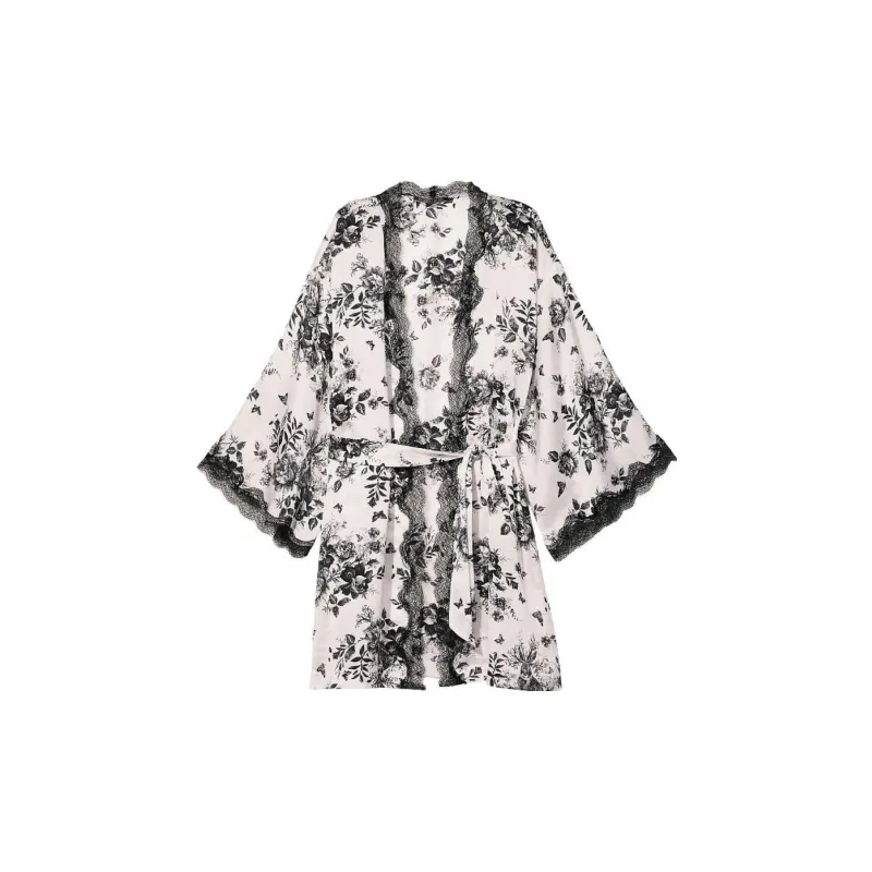 VICTORIA'S SECRET Bath Robes Women's White-0