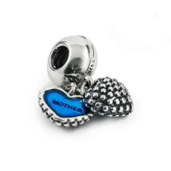 Pandora Pendants Unisex Silver/Blue