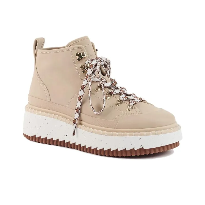 Chloe Lilli Low Top Skateboard Shoes Women's Brown-2