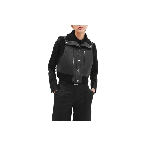 HERMES Vests Women's Black