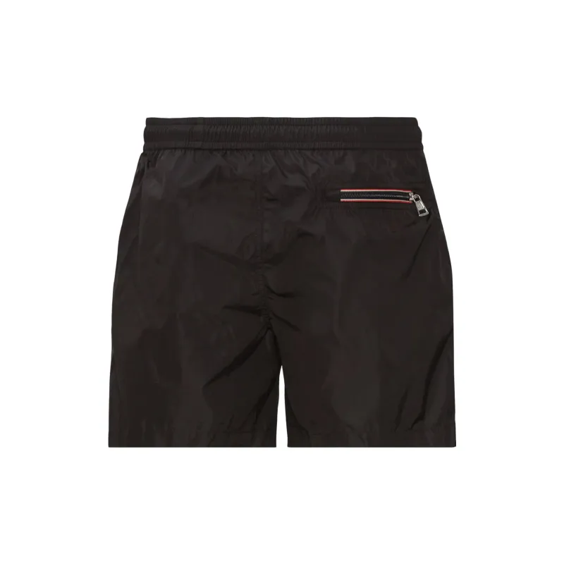 Moncler Tricolor Side Bands Nylon Swim Shorts-1