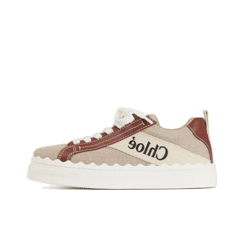 Chloé Logo Printed Low Top Sneakers Women's-0