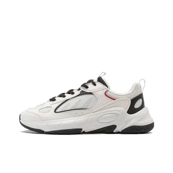 LiNing Wing Wind Anti Slip Wear Resistant Low Top Casual Shoes Men's Black White