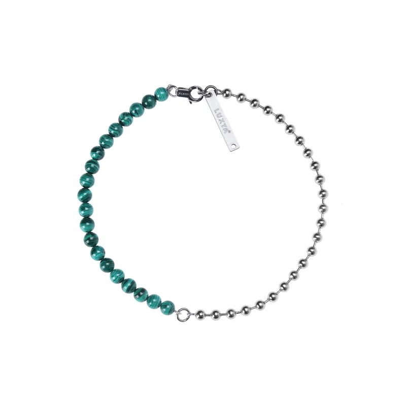 LUXTA Malachite Necklaces Men's-1