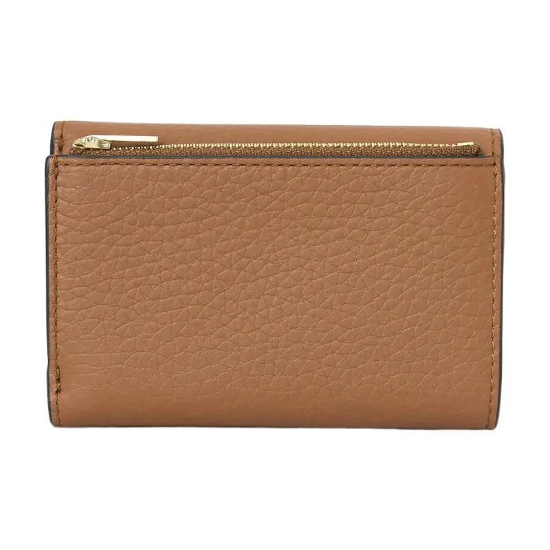 Mulberry Cow Leather Wallet Women's Brown-1