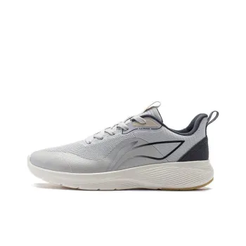 LINING Take A Dip Running Shoes Men Low Top Black Gray White