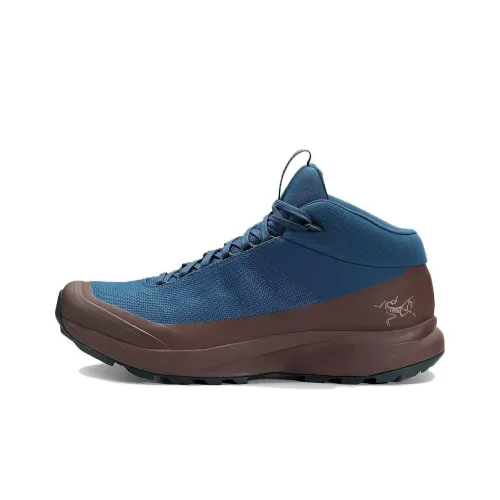 Arcteryx Aerios Fl 2 Hiking / Trekking Shoes Unisex Mid-Top Blue-Brown