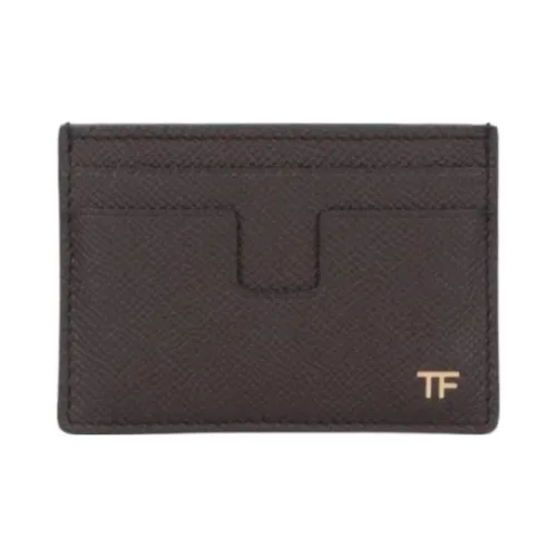 TOM FORD Logo Plaque Card Holder