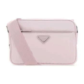 PRADA Recycled Nylon Shoulder Bag Women's Pink