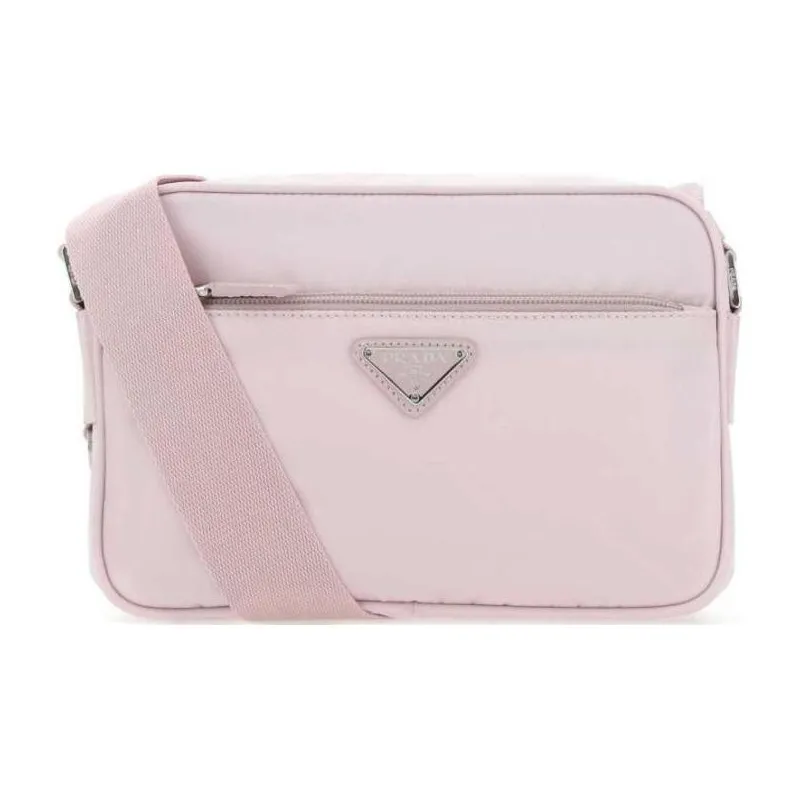 PRADA Recycled Nylon Shoulder Bag Women's Pink-0