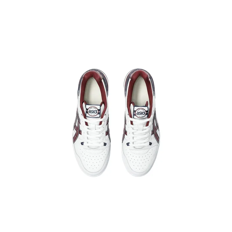 Asics EX89 White Port Royal Burgundy-4
