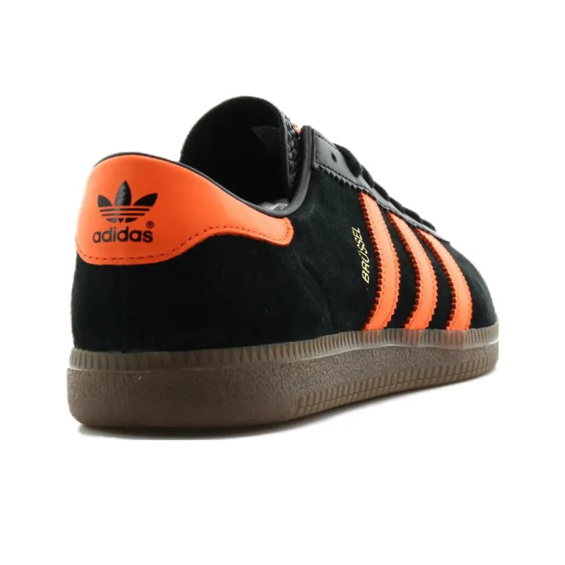 Adidas Brussels Black Orange-3