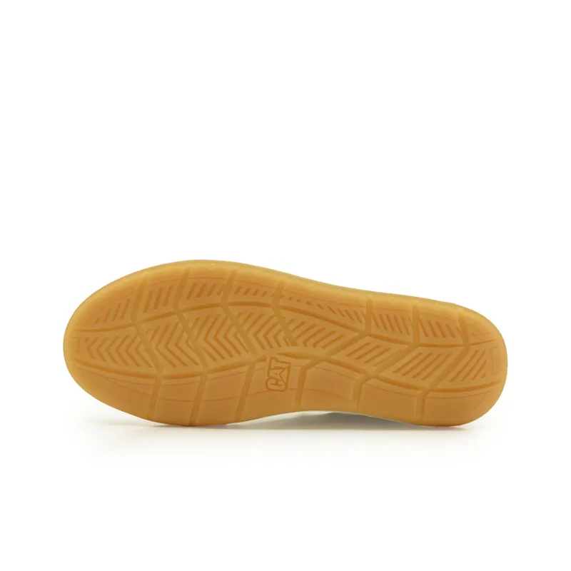 CAT Anti Slip And Wear Resistant Breathable Low Top Outdoor Shoes Men's White-4