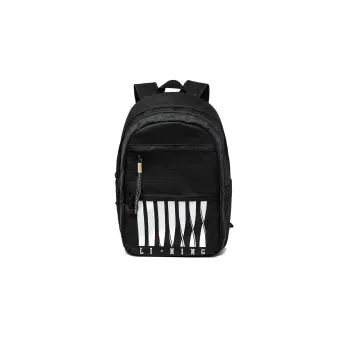 LiNing Chinese Culture Series Polyester Backpack Regular Unisex Black