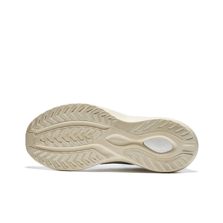 Saucony Phoenix Inferno 3 Shock Absorbers With Slip Resistant Features Low Top Casual Running Shoes Unisex Beige Yellow-4