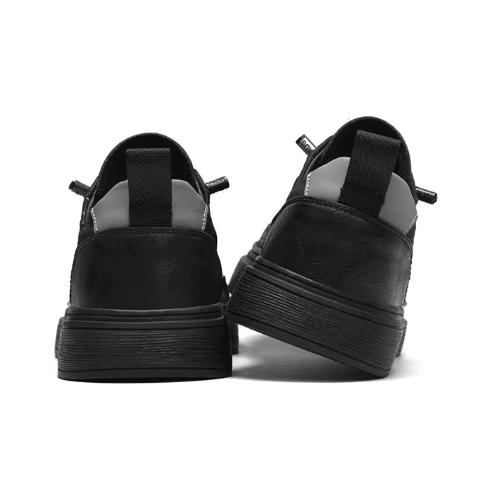 AOKANG Business Trendy Print Slip-Resistant Cushioning Wear-Resistant Lightweight Low-Top Skateboard Shoes Men's Box-2
