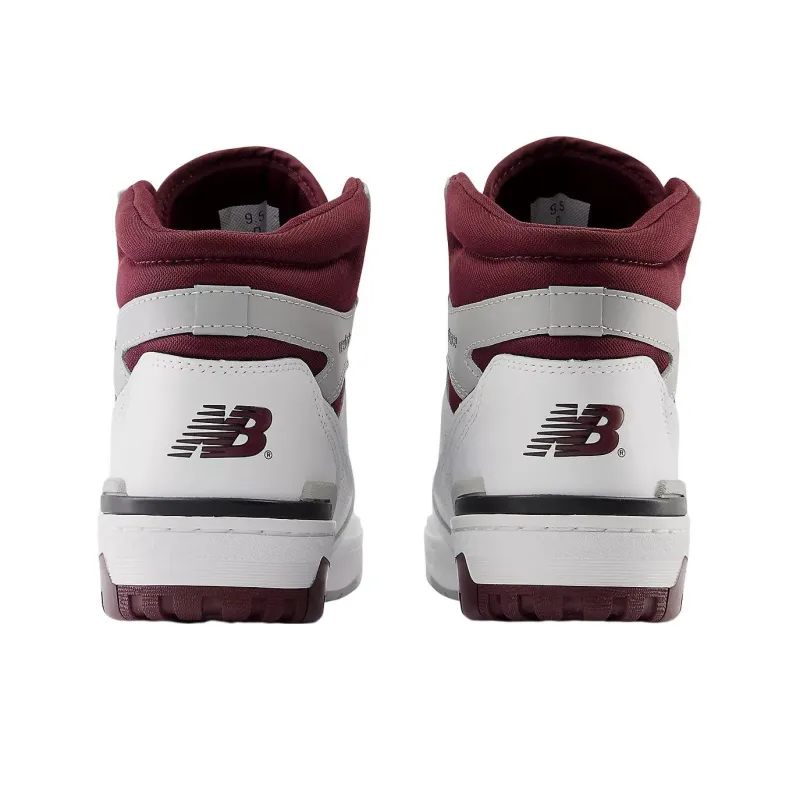 New Balance 650 White Burgundy Raincloud-3